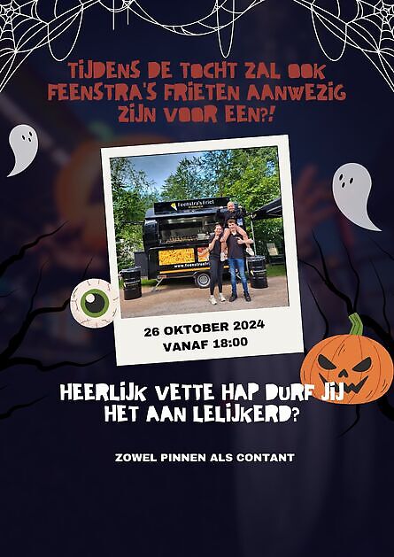 Durf jij de spooktocht van Heiligerlee aan vanavond? - Feenstra's Friet