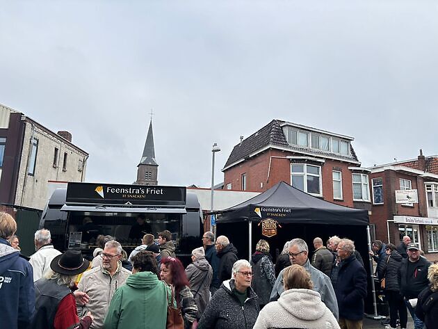 De jaarlijkse allerheiligenmarkt was voor Feenstra's friet weer een feit. - Feenstra's Friet