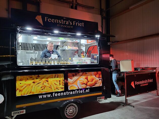 Am 22. Dezember hatten wir eine Firmenfeier in Scheemda - Feenstra's Friet