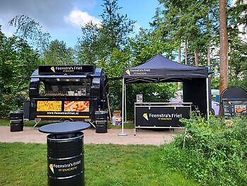 Foodtruckfestival camping Horstmansbos in Gasselte Feenstra's Friet