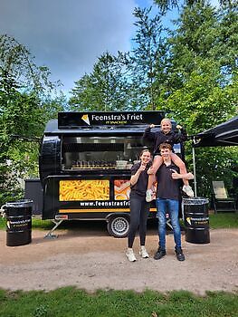 Foodtruckfestival camping Horstmansbos in Gasselte Feenstra's Friet