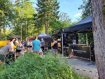 Foodtruckfestival camping Horstmansbos in Gasselte Feenstra's Friet