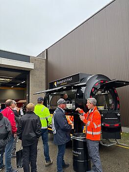 Het zwarte corps festival Tynaarlo Feenstra's Friet