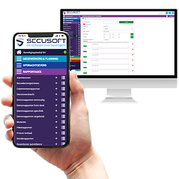 Efficiënt planningsprogramma - Secusoft, dé software voor beveiligers