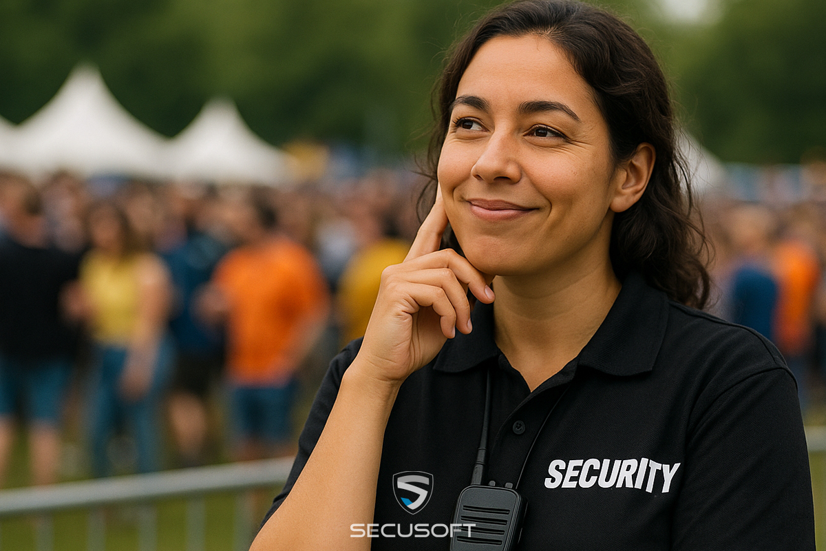 Planningssoftware Secusoft biedt dé uitkomst voor event beveiligers