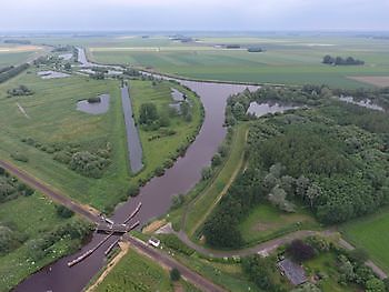 Camperplaatsen in aanbouw Camperpark Landgoed Winschoterzijl Oldambt